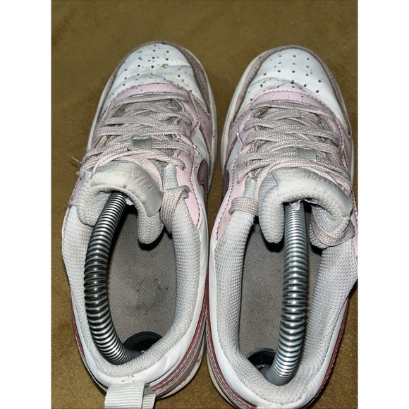Nike Court Borough Low 2 White/Pink Size 5Y Or Size 7 Women's Sneakers‎ Shoe - Picture 5 of 16